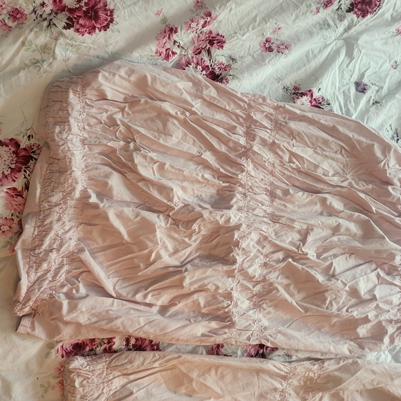 Simply Shabby Chic Pink Ruched Comforter Set - Picture 9 of 9